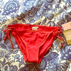 Juicy Couture Red Bikini Bottoms
